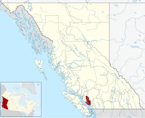 Regional districts of British Columbia