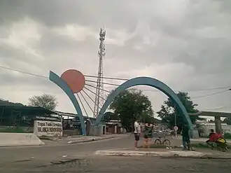 Entrada do bairro Suruí