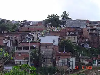 Vista parcial de Sussuarana