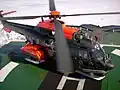 Super Puma sueco de resgate no gelo