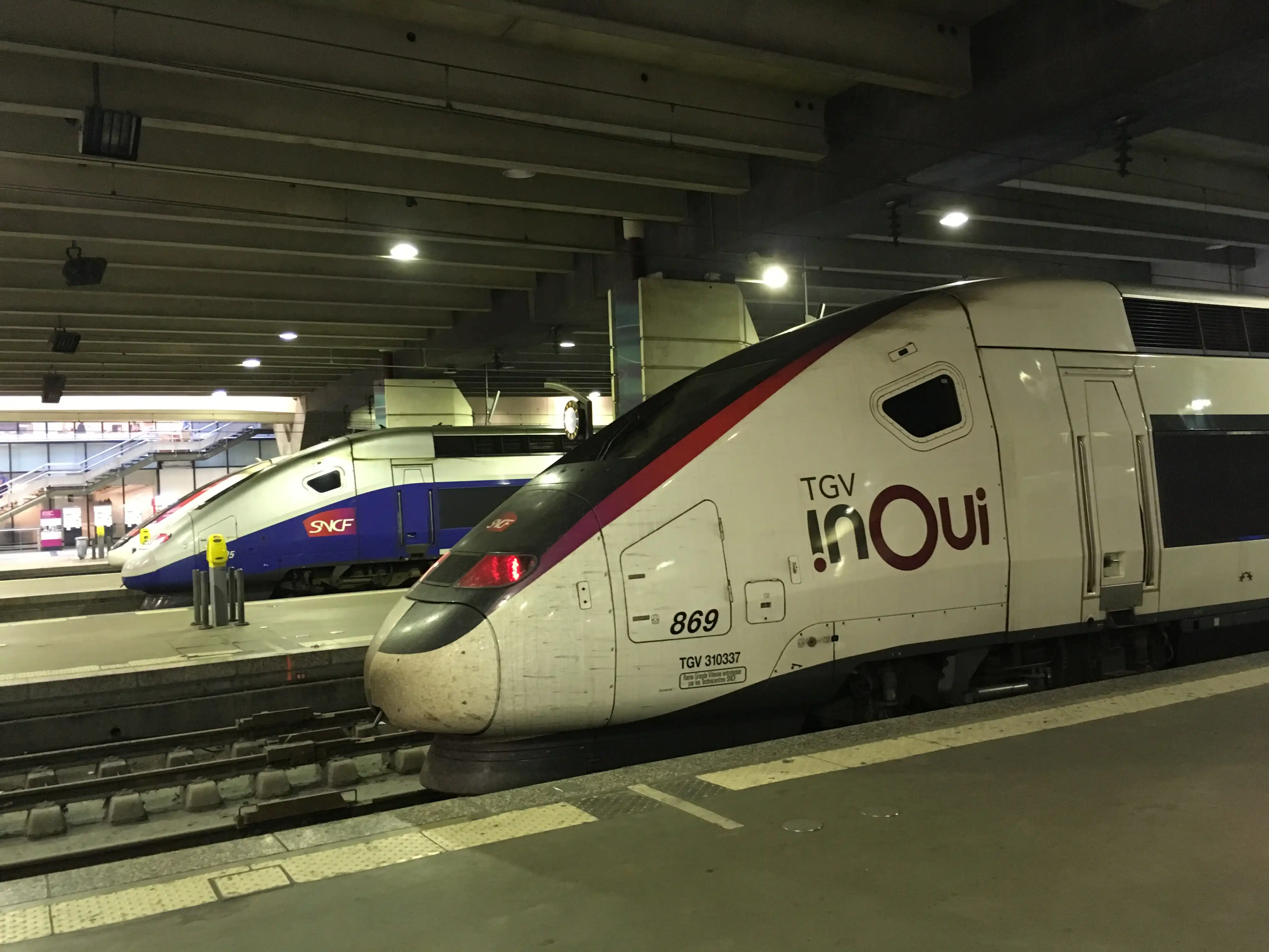 TGV inOui na Gare Montparnasse