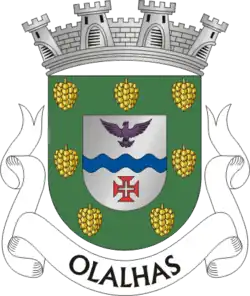 Brasão de armas de Olalhas