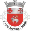 Brasão da freguesia de São João Baptista, Tomar