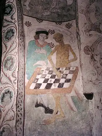 A Morte jogando xadrez (Igreja de Täby)