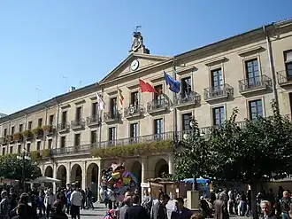 Praça D. Francisco de Navarra em Tafalla