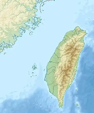 Yu Shan está localizado em: Taiwan