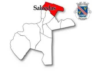 Localização no município de Tarouca