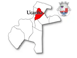 Localização no município de Tarouca