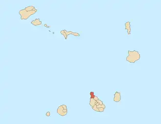 Localização de Tarrafal