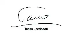 Assinatura de Tasso Jereissati