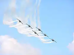 Equipe de demonstração aérea da Força Aérea Sueca