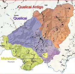 Quelicai e os dois postos administrativos de Quelicai Antigo e Matebian, que foram separados em 2024