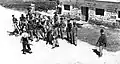 Members from Yiftach Brigade assembling at Tel Hai prior to the attack on Al-Nabi Yusha' in 1948