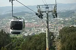 Vista sobre a cidade de Guimarães