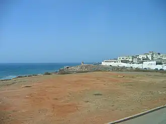 A falésia de Sidi Al Abed, em Harhoura