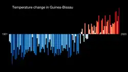File:Temperature Bar Chart Africa-Guinea Bissau--1901-2020--2021-07-13.png
