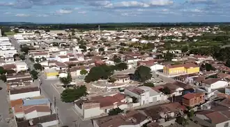 Vista da cidade de Tenente Laurentino Cruz-RN