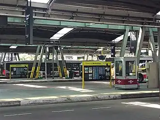 Plataformas do Terminal Pinheiros (visão interna)