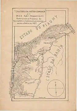 Território da Antiga Comarca do Rio São Francisco
