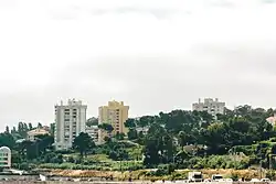 Horizonte da localidade visto de Caxias.