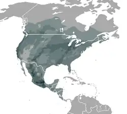 Distribuição de Thamnophis