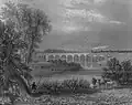 O Viaduto de Avon em Wolston. 1838.[1]