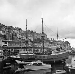 Primeira réplica em Brixham, 1968.
