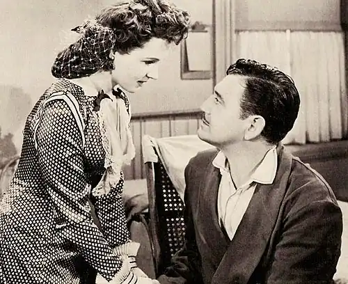 Jane Wyatt Richard Dix em cena do filme