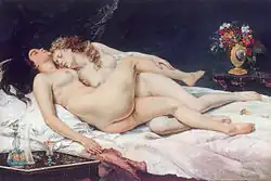 Gustave Courbet, Le Sommeil (Sono), 1866, Petit Palais, Musée des Beaux-Arts de la Ville de Paris