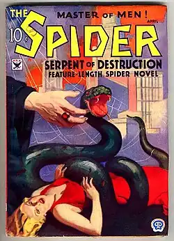 Revista Pulp Spider, vol. 2, no. 3, abril de 1934