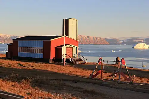 A igreja de Qaanaaq