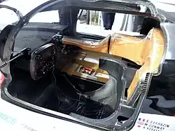 Cockpit do Toyota TS050 nº6.