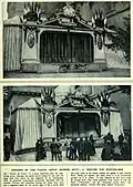 O Théâtre du Front projetado por Scott em 1916 (Illustrated War News).