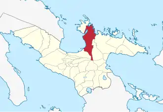 Tinambac na Camarines Sul Coordenadas : 13°49'6"N, 123°19'28"E