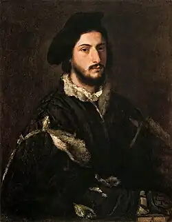 Ticiano, Retrato de um Homem (Tommaso Mosti?), ca. 1520.[9]