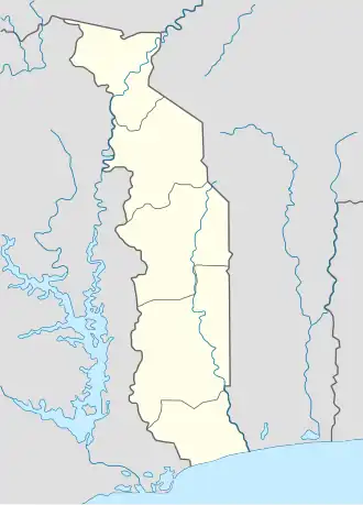 Tadô está localizado em: Togo