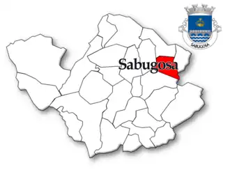 Localização no município de Tondela