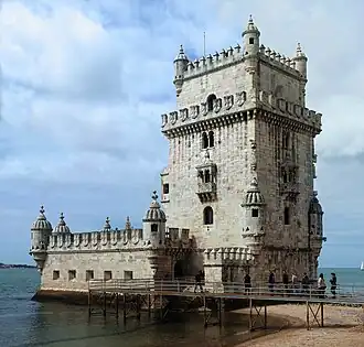 Francisco de Arruda: Torre de Belém, Francisco Arruda, c.1514, Lisboa
