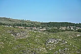 Torre do Pinhão vista do Miradouro do Senhor dos Aflitos