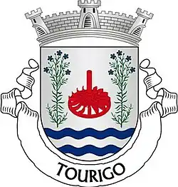 Brasão da Freguesia do Tourigo (administrativamente extinta)