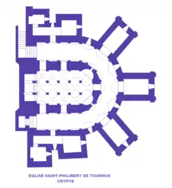 Abadia de São Filiberto de Tournus.