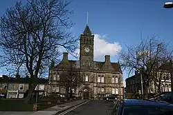 Vista da Prefeitura de Colne