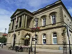 Accrington Town Hall, sede do governo municipal