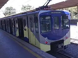 Carruagem do Metrô de Roma