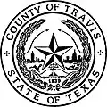 Selo oficial de Condado de Travis
