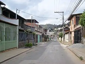 Rua Araguaia no bairro Universitário