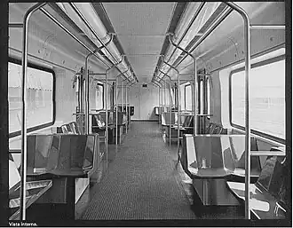 Design interno e externo das Frotas C e D do Metrô de São Paulo