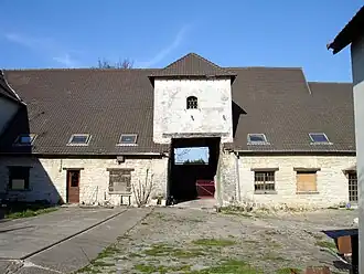 La Ferme Zaffani, fazenda do século XVIII com pombal.