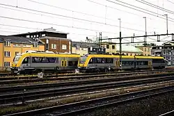 Tráfego ferroviário em Karlstad