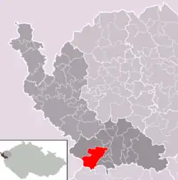Localização de Tři Sekery